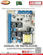 Manual CENTRAL ELECTRONICA MARCA PPA MOD.DUPLA 5T, Puertas y Portones Automaticos S.A. de C.V.
